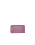Birkin 25 Mauve Sylvester Rose Gold Hardware Swift Leather