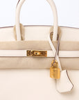 Birkin 25 Nata Gold Hardware Swift