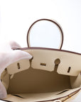 Birkin 25 Nata Gold Hardware Swift