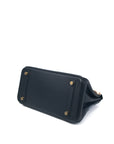 Birkin 25 Noir Gold Hardware Swift X