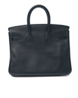 Birkin 25 Noir Gold Hardware Swift X