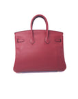 Birkin 25 Rouge Grenat Gold Hardware Swift X
