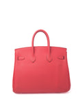 Birkin 25 Rouge Pivoine (Rosy color) Gold Hardware Togo T