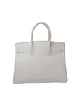 Birkin 30 Blanc Palladium Hardware Epsom □H