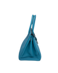 Birkin 30 Bleu Jean Palladium Hardware Togo