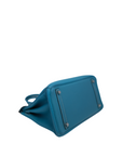 Birkin 30 Bleu Jean Palladium Hardware Togo