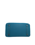 Birkin 30 Bleu Jean Palladium Hardware Togo