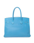 Birkin 30 Bleu Jean Palladium Hardware Togo □J