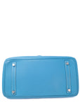 Birkin 30 Bleu Jean Palladium Hardware Togo □J
