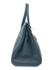Birkin 30 Bleu Orage Gold Hardware Togo □R