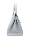 Birkin 30 Bleu Pale Palladium Hardware C