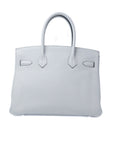 Birkin 30 Bleu Pale Palladium Hardware C