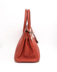 Birkin 30 Brique Palladium Hardware Togo □O