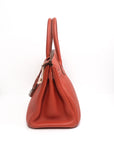Birkin 30 Brique Palladium Hardware Togo □O
