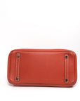 Birkin 30 Brique Palladium Hardware Togo □O