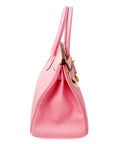 Birkin 30 Bubblegum Brushed Gold Hardware Chevre □R