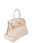 Birkin 30 Craie Gold Hardware Togo T