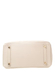 Birkin 30 Craie Gold Hardware Togo T