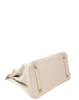 Birkin 30 Craie Gold Hardware Togo T