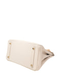 Birkin 30 Craie Gold Hardware Togo T