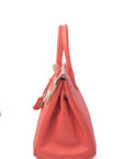 Birkin 30 Flamingo (Pink/Salmon) Gold Hardware Epsom □Q