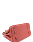 Birkin 30 Flamingo Palladium Hardware Togo