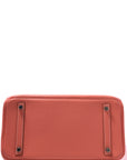 Birkin 30 Flamingo Palladium Hardware Togo