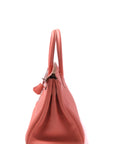 Birkin 30 Flamingo Palladium Hardware Togo