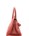 Birkin 30 Flamingo Palladium Hardware Togo