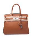 Birkin 30 Gold Palladium Hardware Togo □I
