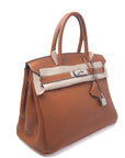 Birkin 30 Gold Palladium Hardware Togo □I