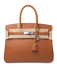 Birkin 30 Gold Palladium Hardware Epsom □N