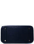 Birkin 30 Indigo (Near Black) Palladium Hardware Chevre □I