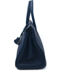 Birkin 30 Navy Palladium Hardware □M