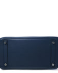 Birkin 30 Navy Palladium Hardware □M