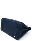 Birkin 30 Navy Palladium Hardware □M