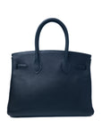 Birkin 30 Indigo (Near Black) Gold Hardware Ardennes □H