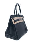Birkin 30 Noir Palladium Hardware Chevre □I