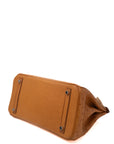 Birkin 30 Ostrich Gold Palladium Hardware X