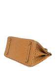 Birkin 30 Ostrich Naturel Gold Hardware □R