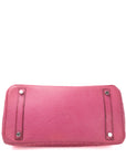 Birkin 30 Ostrich Rose Tyrien Palladium Hardware □M