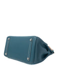 Birkin 30 Ostrich Touch Palladium Hardware Cobalt (Ostrich) - Colvert (Clemence) - Turquoise (Swift) □R