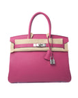 Birkin 30 Tosca Palladium Hardware Togo □O