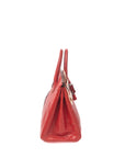 Birkin 25 Rouge Vif Lizard Ruthenium Hardware □J