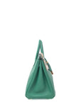 Birkin 25 Vert Vertigo Gold Hardware Swift C