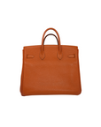Birkin HAC 32 Orange Palladium Hardware Togo