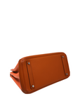 Birkin HAC 32 Orange Palladium Hardware Togo