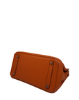 Birkin HAC 32 Orange Palladium Hardware Togo