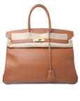 Birkin 35 Gold on Gold Epsom □C