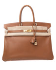 Birkin 35 Gold on Gold Epsom 〇Z